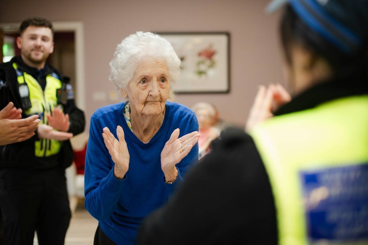 community support help deaf man hear